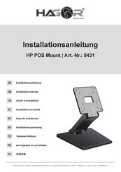 HAGOR 8431 Installation Manual