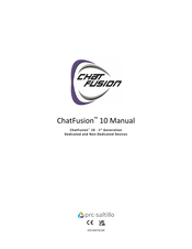 PRC-Saltillo ChatFusion 10 Manual