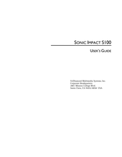 Diamond Multimedia SONIC IMPACT S100 User Manual