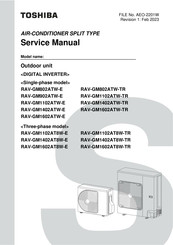 Toshiba RAV-GM1402AT8W-E Service Manual