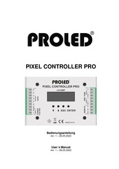 PROLED PIXEL CONTROLLER PRO User Manual