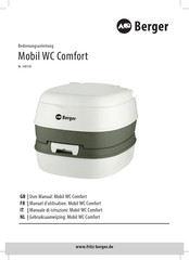 BERGER Mobil WC Comfort User Manual
