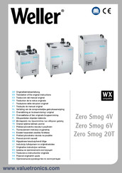 Weller Zero Smog 6V Translation Of The Original Instructions