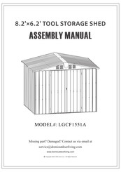 domi outdoor living LGCF1551A Assembly Manual