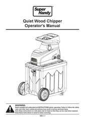 Super Handy GEUT073 Operator's Manual