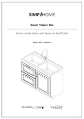 SIMPLIHOME 055663241642 Assembly Instructions Manual
