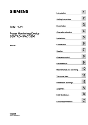 Siemens 7KM3120-2BA01-1HA0 Manual