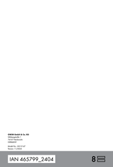 Silvercrest 465799 2404 User Manual