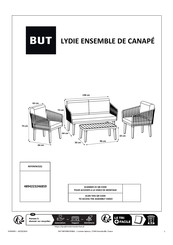 BUT LYDIE 4894223246859 Assembly Instructions Manual