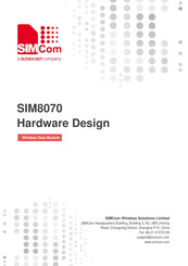 Sunsea AIoT SIMcom SIM8070 Hardware Design