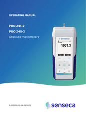senseca PRO 241-2 Operating Manual