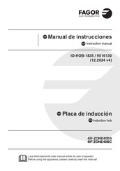 Fagor 4IF-ZONE40BS Instruction Manual