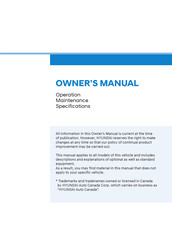 Hyundai KONA Electric 2023 Owner's Manual