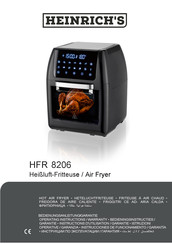 HEINRICH'S HFR 8206 Operating Instructions And Warranty
