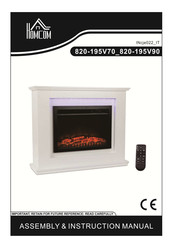 HOMCOM 820-195V70 Assembly & Instruction Manual
