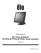 Elo Touch Solutions E210772 User Manual