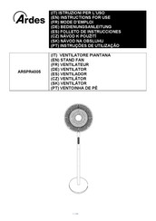 ARDES AR5PR4005 Instructions For Use Manual