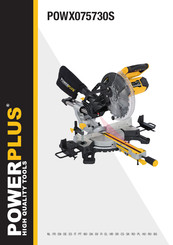 Powerplus POWX075730S Original Instruction Manual