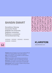Klarstein 10035401 Manual