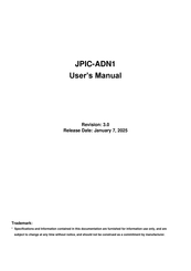 JETWAY JPIC-ADN1 User Manual