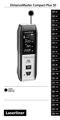 LaserLiner DistanceMaster Compact Plus 50 Manual