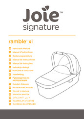 Joie ramble xl Instruction Manual