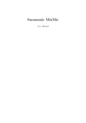 Saramonic MixMic User Manual
