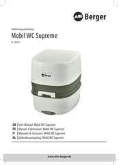 BERGER 289620 User Manual