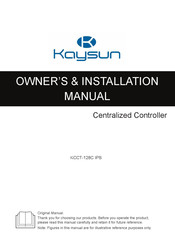 Kaysun KCCT-128C IPS Owners & Installation Manual