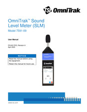 TSI Instruments OmniTrak 7591-09 Manual