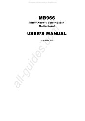 American Megatrends AMI MB966-NB User Manual