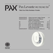 PAX Levante 30 User And Installation Manual