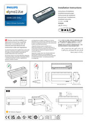 Philips dynalite DDBC320-DALI Installation Instructions