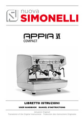 Nuova Simonelli APPIA II COMPACT User Handbook Manual