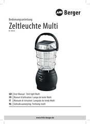 BERGER 444630 User Manual
