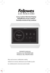 Fellowes RMTDSPY Owner's Manual