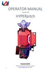 LAI Games HYPERpitch Operator's Manual