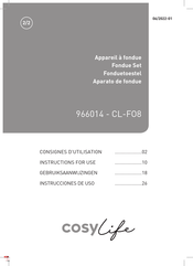 COSYLIFE CL-FO8 Instructions For Use Manual