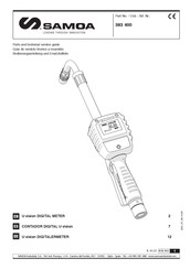 Samoa SGA-AF-T Parts And Technical Service Manual