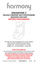 Harmony DREAMTIME 2 Instruction Manual