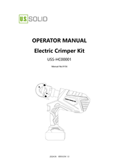U.S. Solid USS-HC00001 Operator's Manual