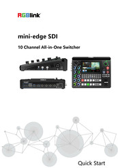 RGBlink mini-edge SDI Quick Start Manual