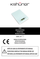 KRHÜNER 52930 Instruction Manual