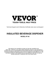VEVOR KF-40 Original Instruction