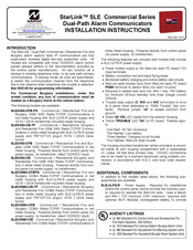 NAPCO StarLink SLE3/4GI-CFB Installation Instructions Manual