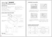 Waterdrop PAWAii PWF03K-R Manual
