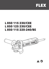 Flex L 850 125 Original Operating Instructions