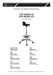 HJH office 830099 Assembly Instructions Manual