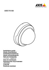 Axis F4108 Installation Manual