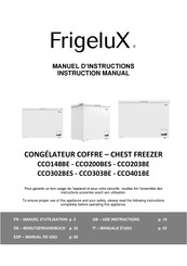 Frigelux CCO148BE Assembly And Use Instructions